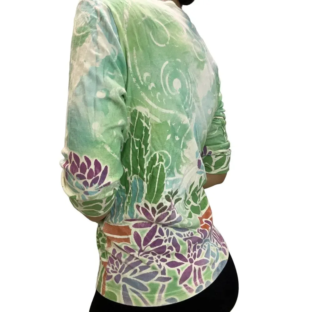 Cactus Bay Apparel Women's Colorful Rhinestone Top - Picture 3 of 5